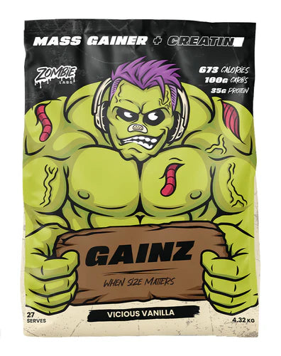 Zombie Labs - Gainz Mass Gainer + Creatine