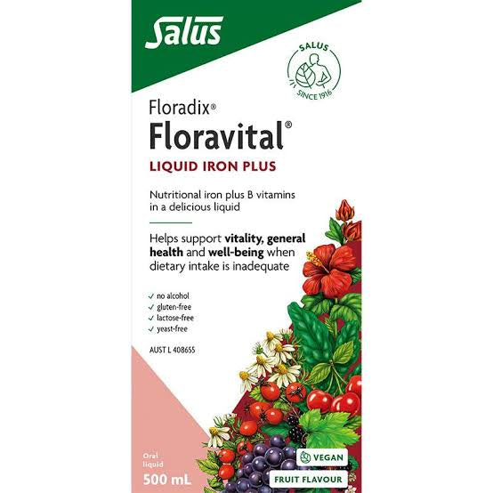 Floradix Floravital Liquid Iron Plus