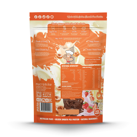 Macro Mike - Golden Smooth Pea Protein Sample Pack