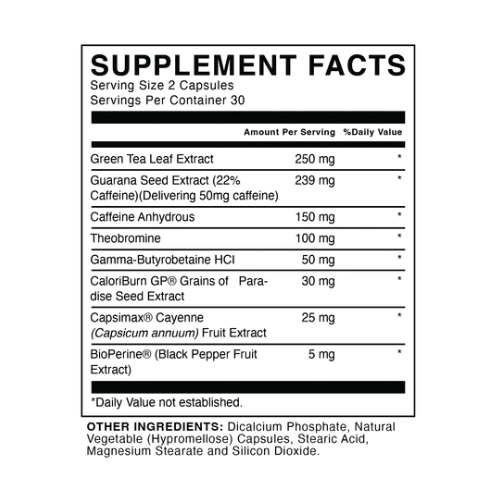 RAW - Essential Fat Burner Capsules