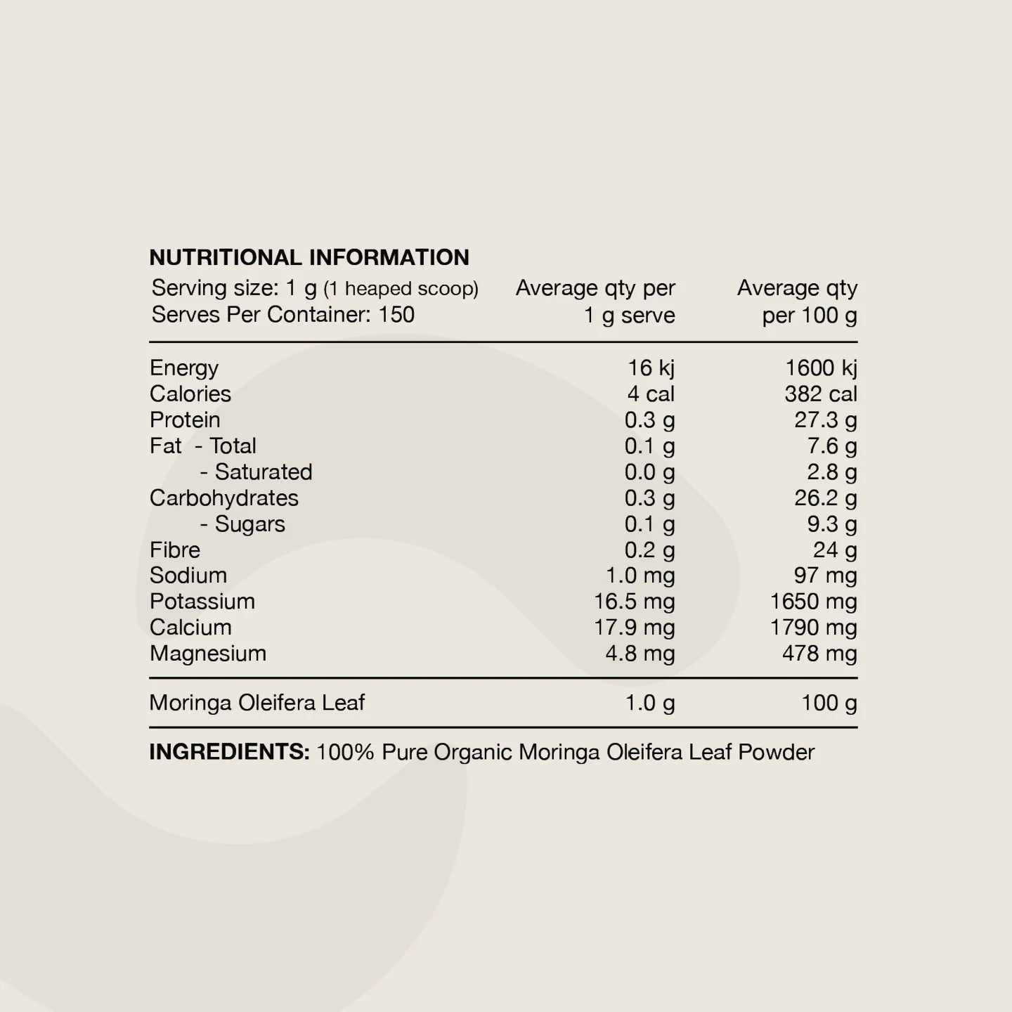 Switch Nutrition - Moringa