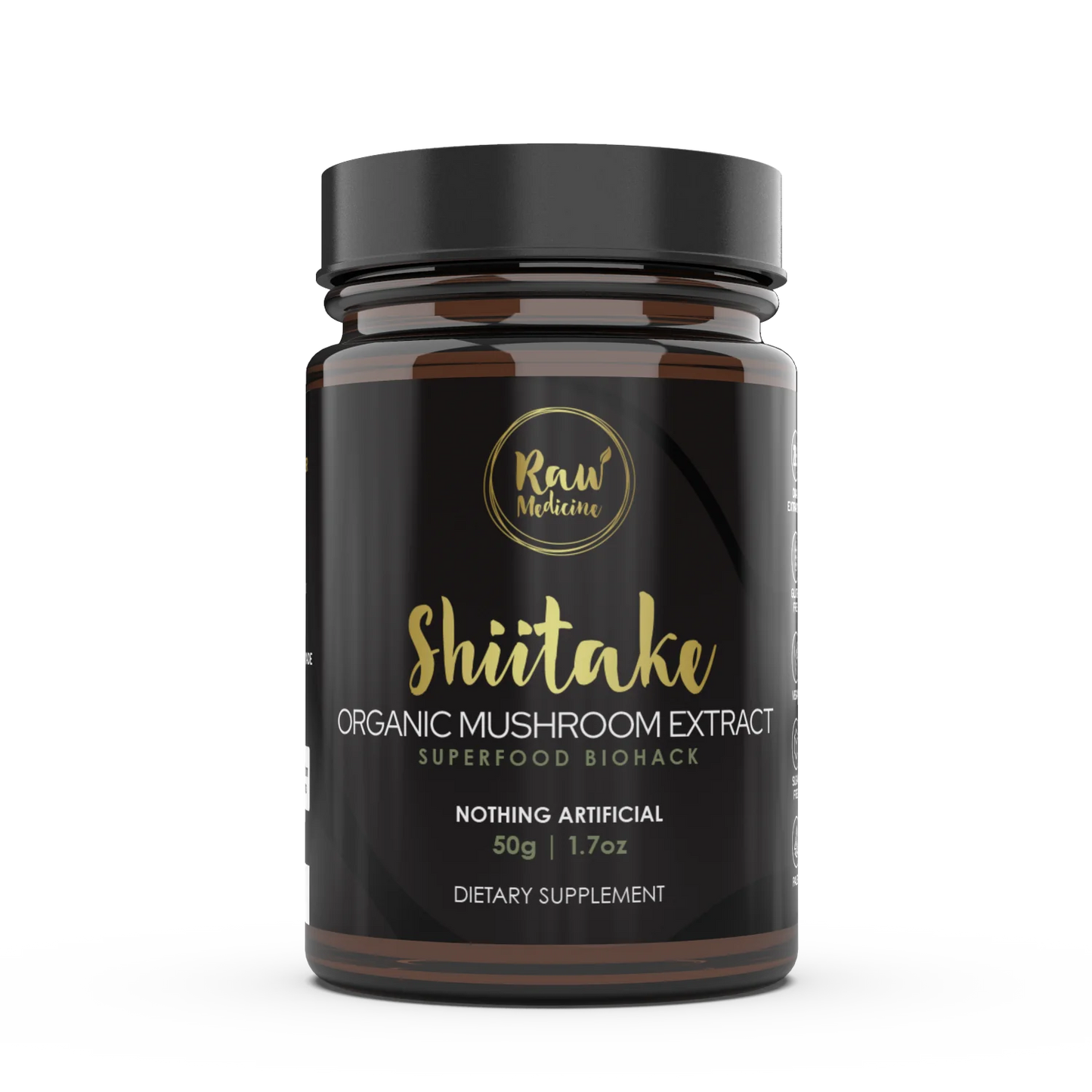 Raw Medicine - Organic Shiitake Mushroom Extract
