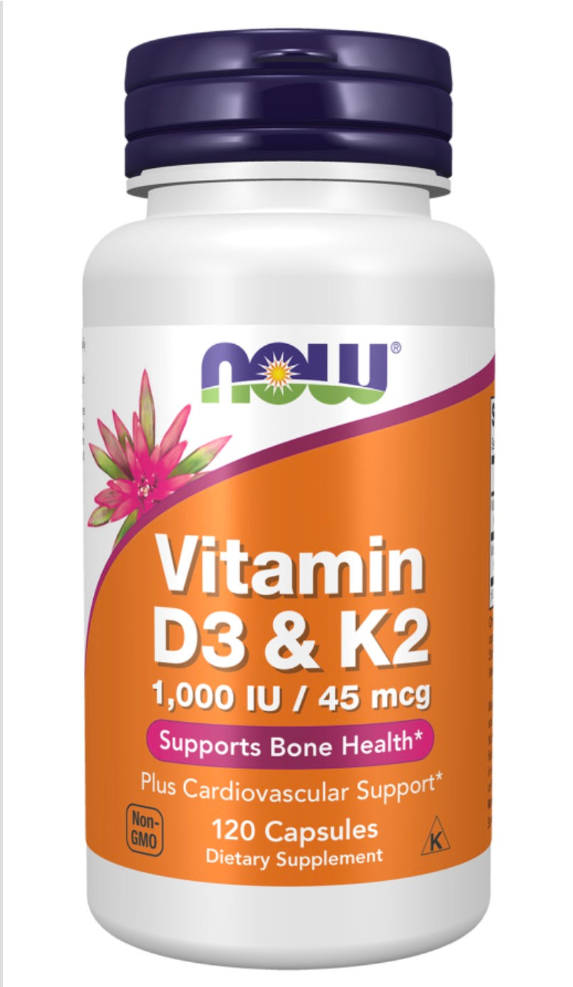 NOW - Vitamin D3 & K2