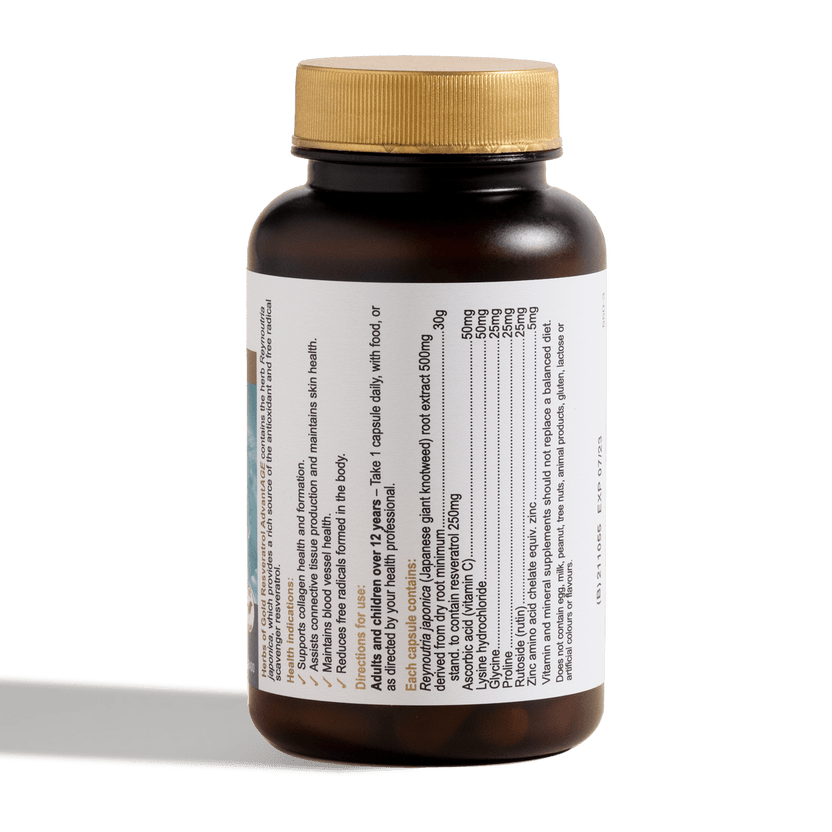 Herbs of Gold - Resveratrol AdvantAGE