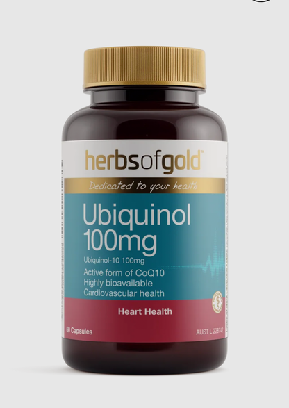 Herbs of Gold - Ubiquinol 100mg