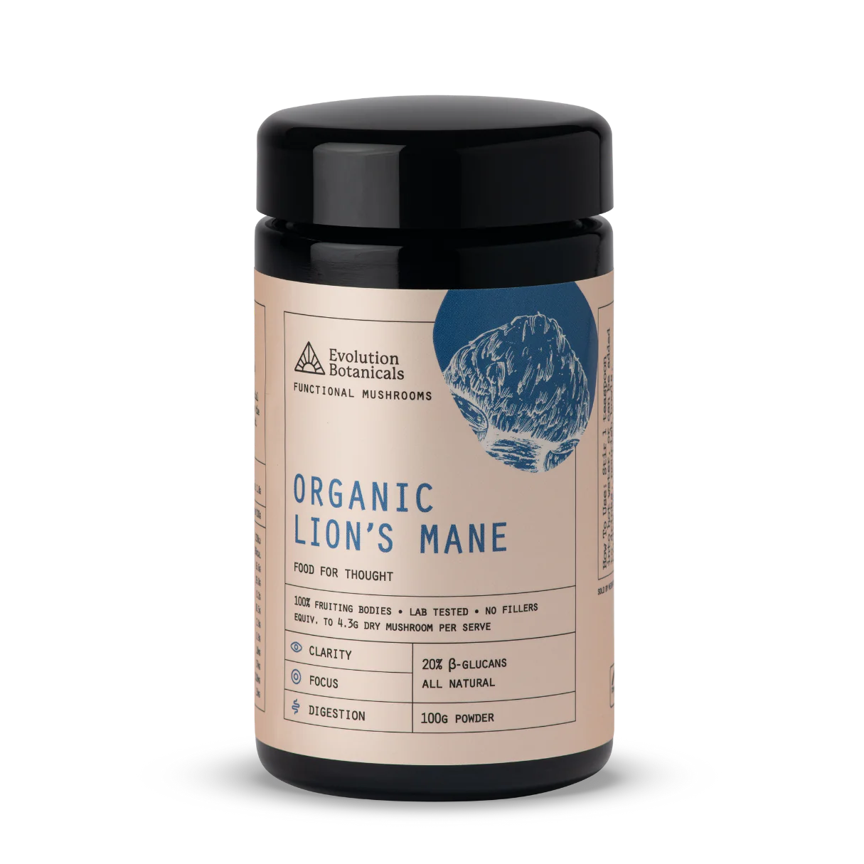 Evolution Botanicals - Organic Lion’s Mane