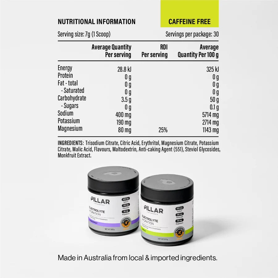 Pillar Performance - Electrolyte Hydration