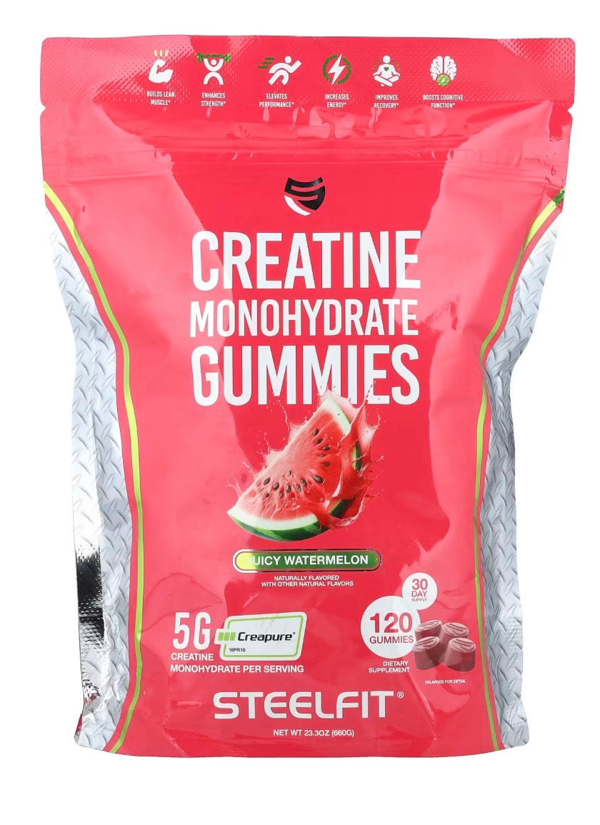 STEEL FIT - Creatine Monohydrate Creapure Gummies