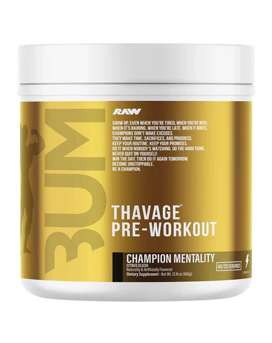 RAW Nutrition - BUM Thavage Pre-Workout