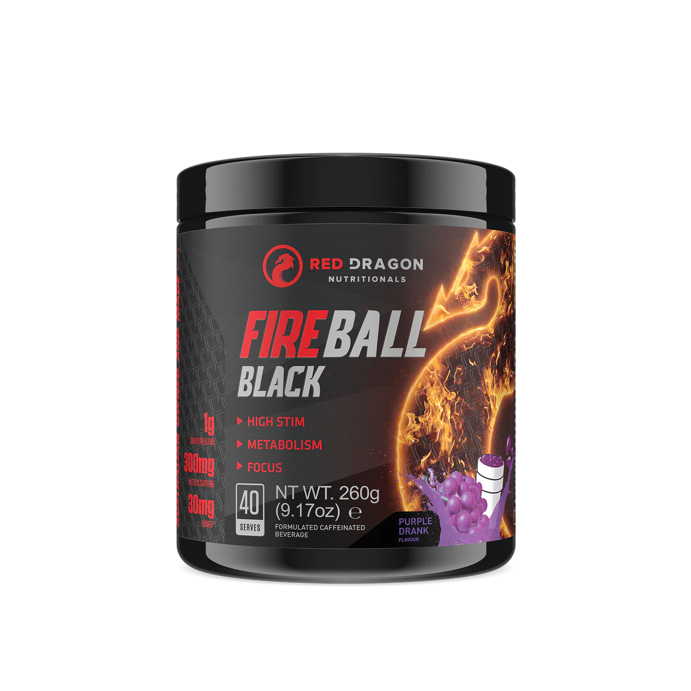 Red Dragon Nutritionals - Fireball Black Thermogenic