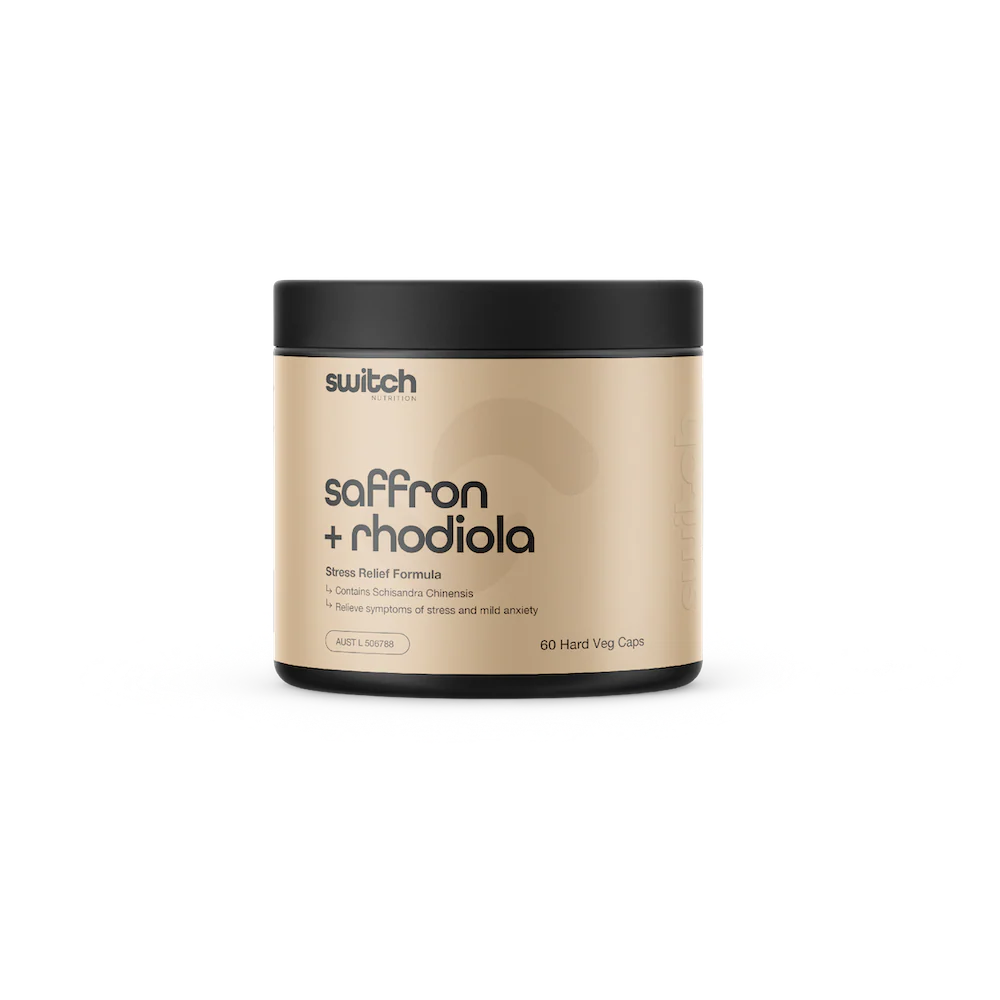 Switch Nutrition - Saffron + Rhodiola