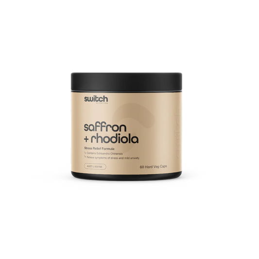 Switch Nutrition - Saffron + Rhodiola