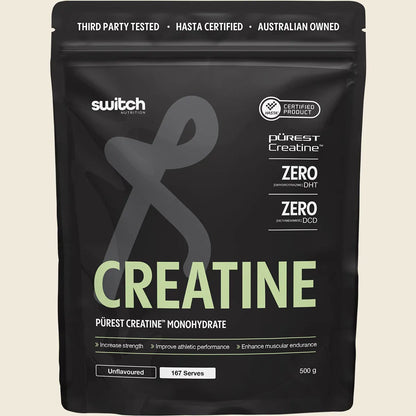 Switch Nutrition - Purest Creatine Monohydrate Perform (HASTA Certified)