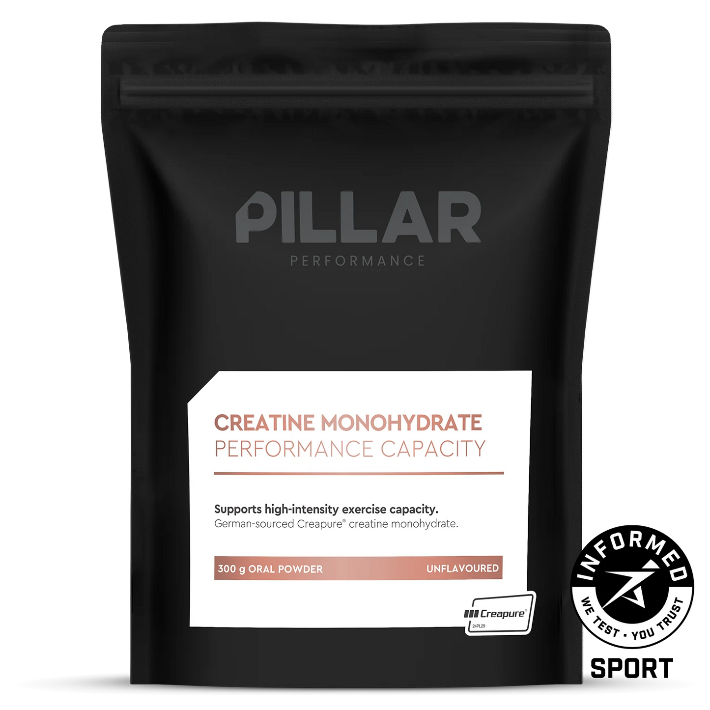 Pillar - Creapure Creatine Monohydrate 300g