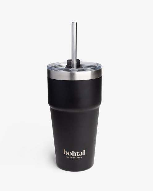 Bohtal- Insulated Travel Mug 600ml Black