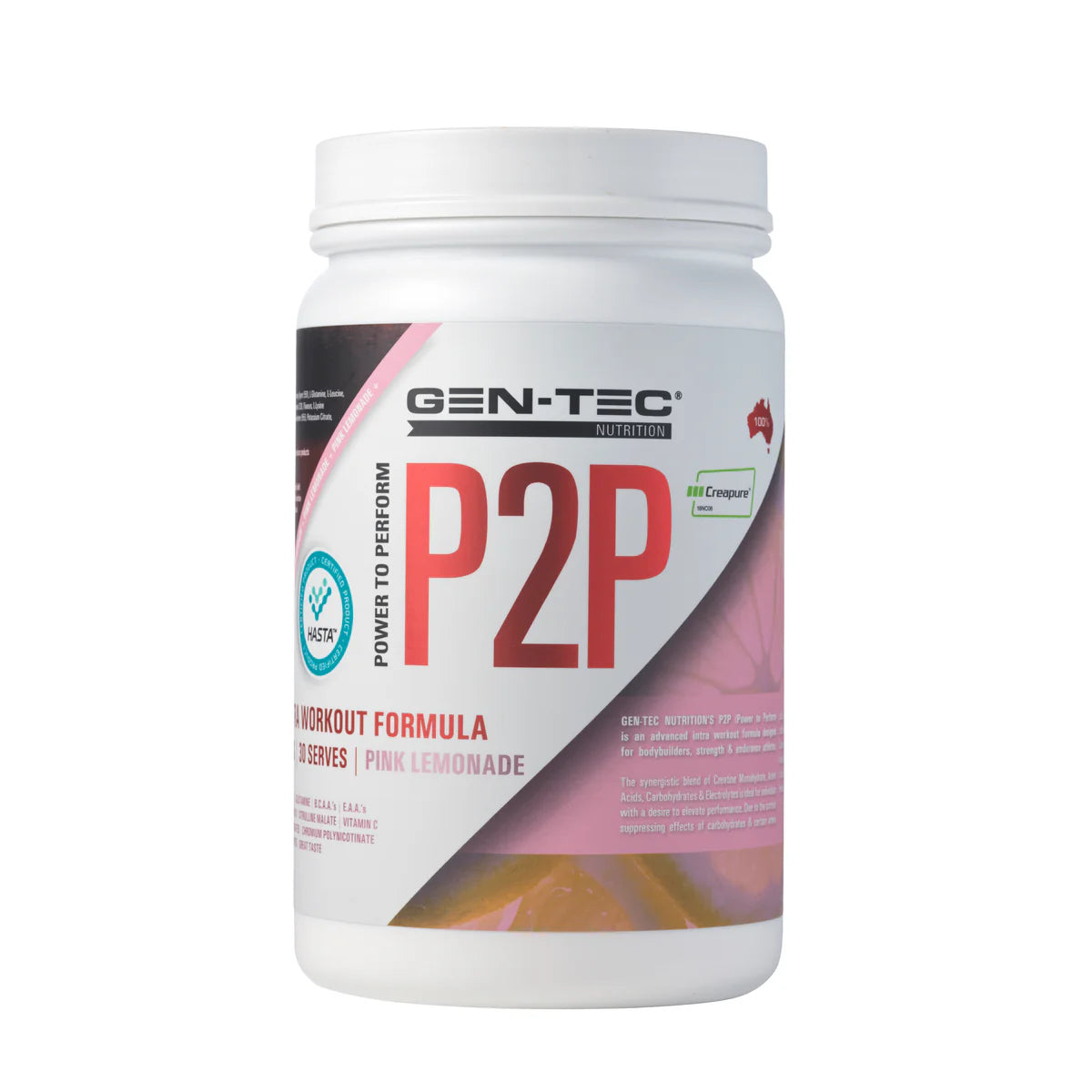 Gen-Tec - P2P Intra Workout Formula