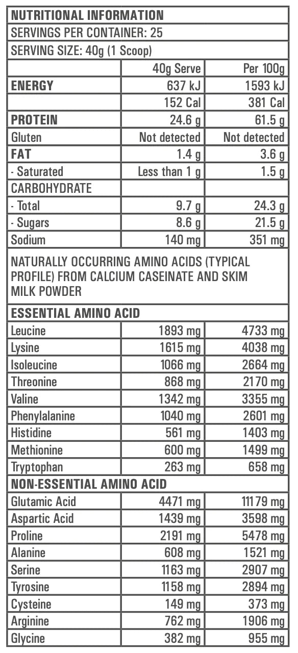 Gen-Tec - Casein Custard