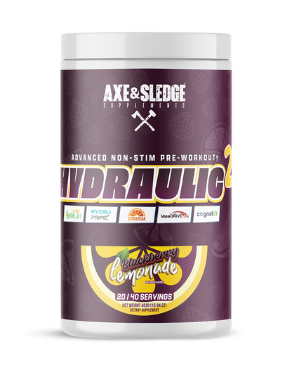 Axe & Sledge - HYDRAULIC V2 NON STIM PRE Pre Workout