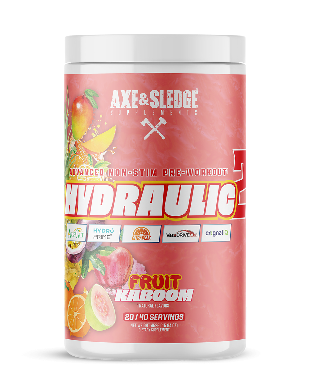 Axe & Sledge - HYDRAULIC V2 NON STIM PRE Pre Workout
