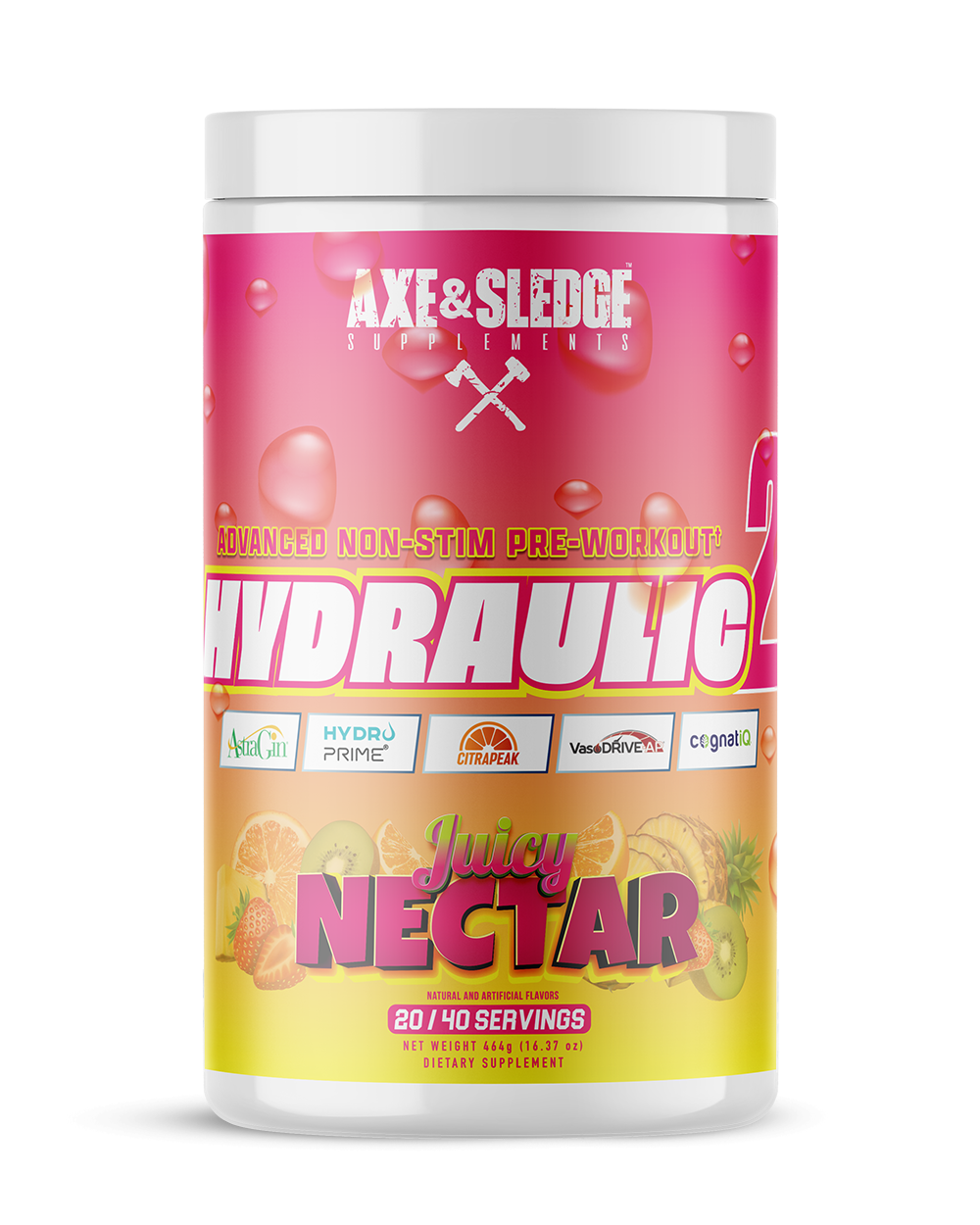 Axe & Sledge - HYDRAULIC V2 NON STIM PRE Pre Workout