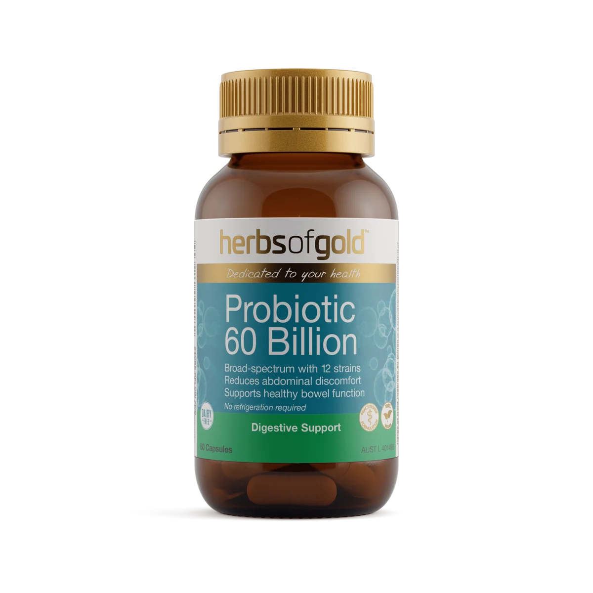 Herbs of Gold - Probiotic 60 Billion