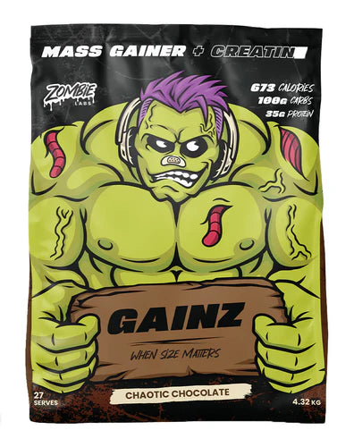 Zombie Labs - Gainz Mass Gainer + Creatine