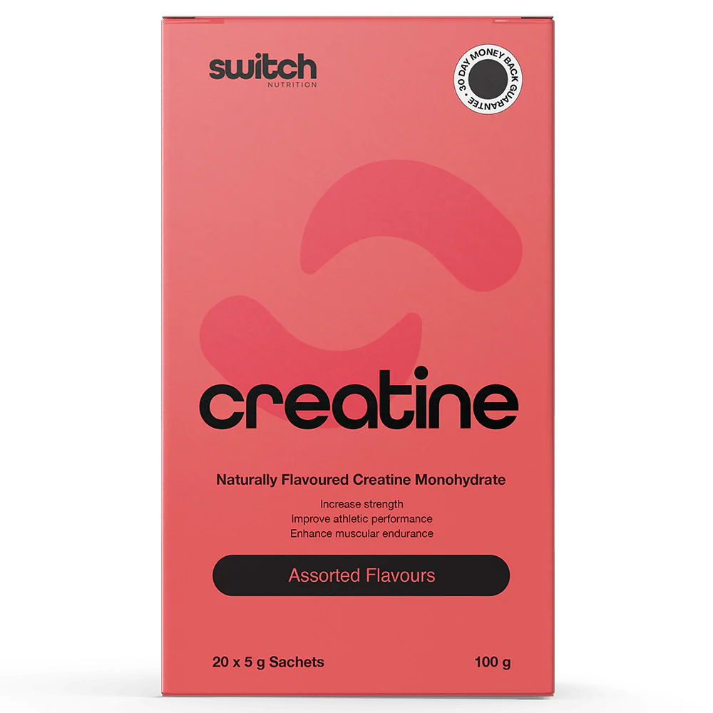 Switch Nutrition - Flavoured Creatine Sachet Box Monohydrate