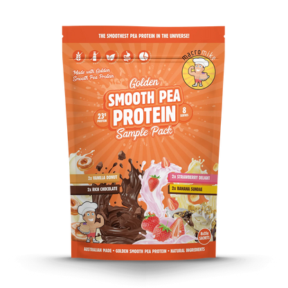 Macro Mike - Golden Smooth Pea Protein Sample Pack