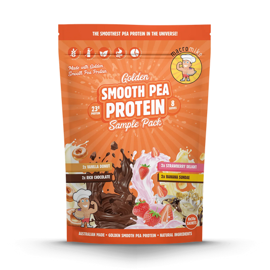 Macro Mike - Golden Smooth Pea Protein Sample Pack