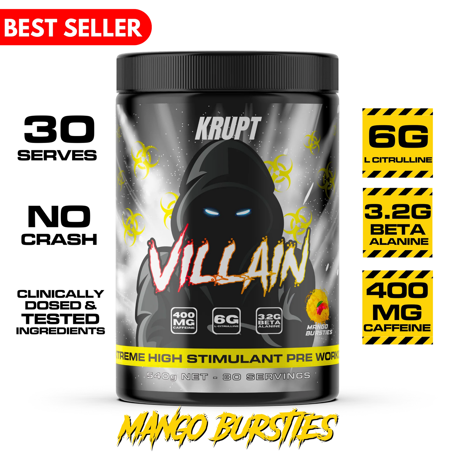 KRUPT - Villain Pre Workout