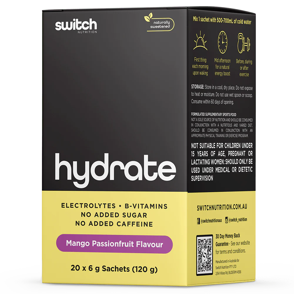 Switch Nutrition - Hydrate Sachet Box