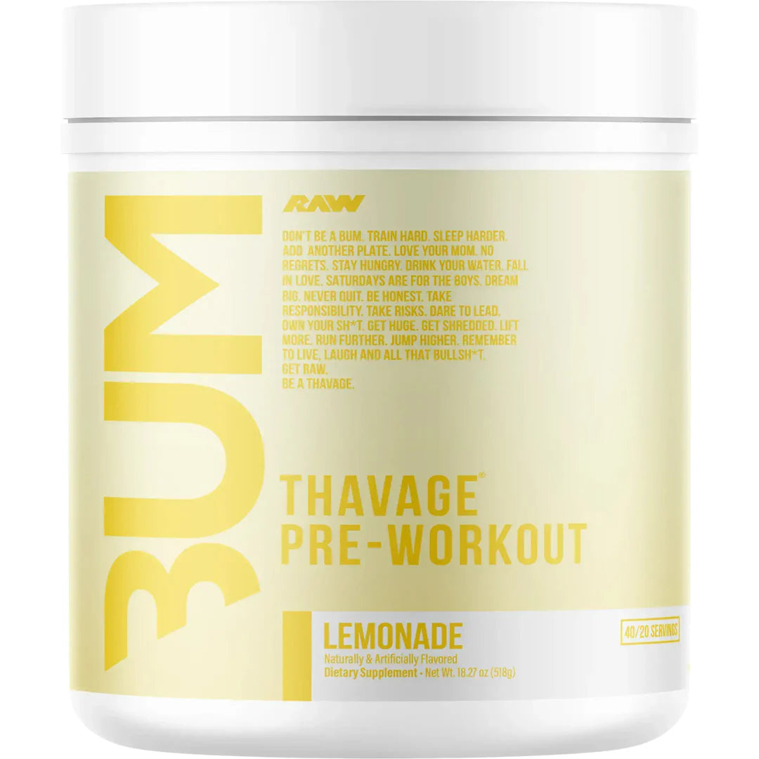 RAW Nutrition - BUM Thavage Pre-Workout