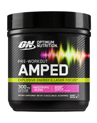 Optimum Nutrition - Amped Pre Workout
