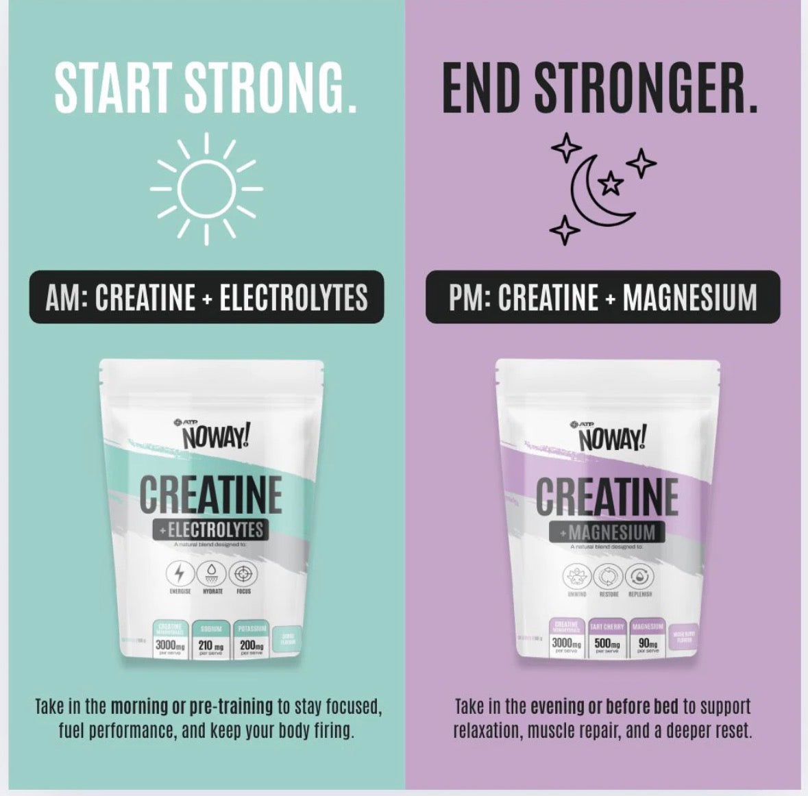ATP Science - NOWAY!® Creatine + Magnesium
