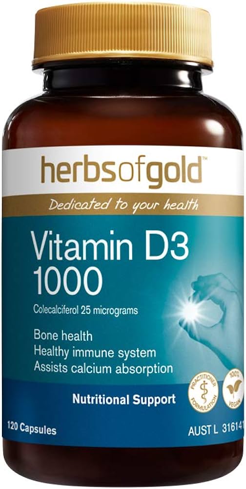 Herbs Of Gold - Vitamin D3 1000