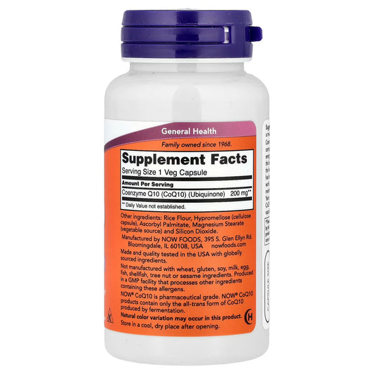 NOW - CoQ10 200mg