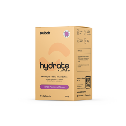 Switch Nutrition - Hydrate + Caffeine Sachet Box