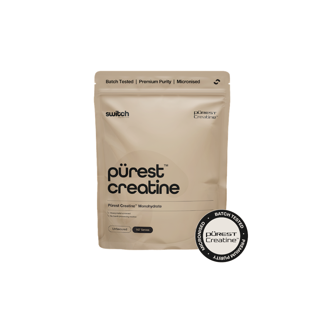 Switch Nutrition - Purest Creatine Monohydrate