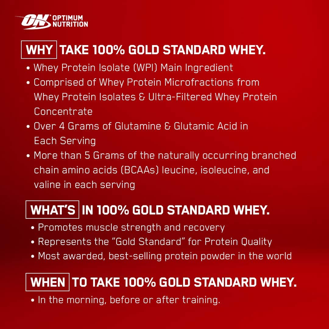 Optimum Nutrition - 100% Gold Standard Whey Protein