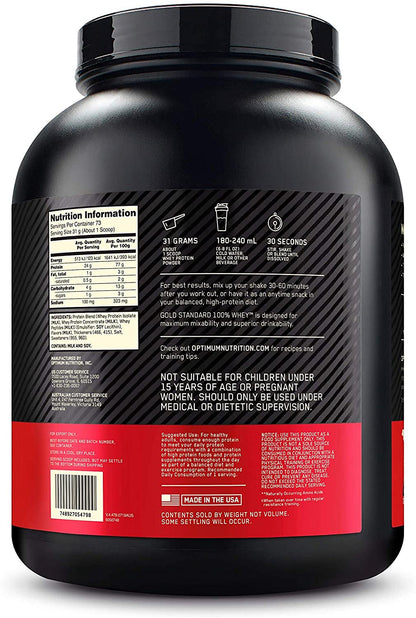 Optimum Nutrition - 100% Gold Standard Whey Protein