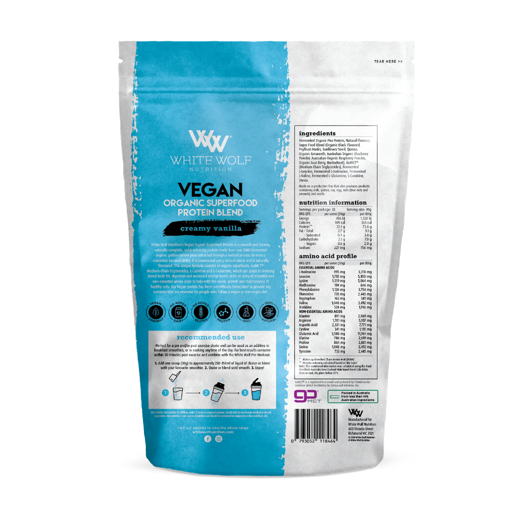 White Wolf - Vegan Protein with Superfoods